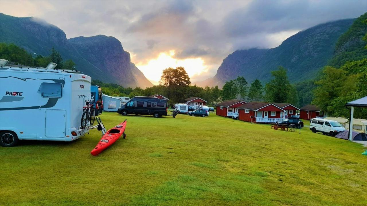 Wathne Camping Bjørheimsbygda Buitenkant foto